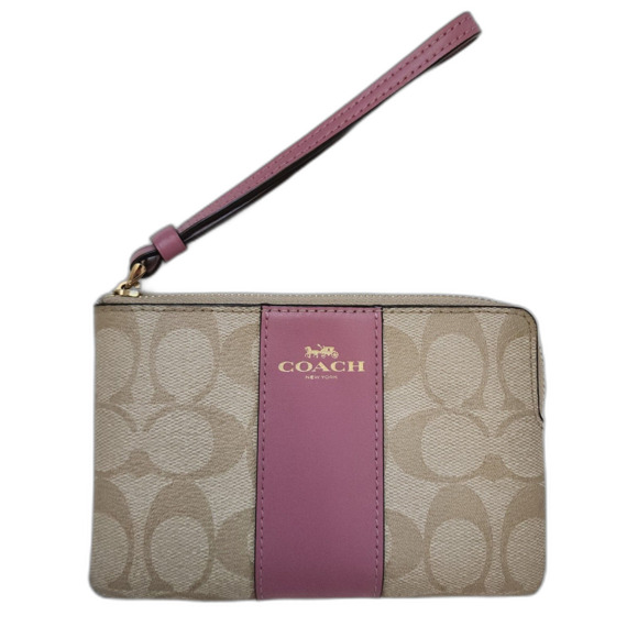 Coach Wristlet  in Signature Canvas - Picture 1 of 7